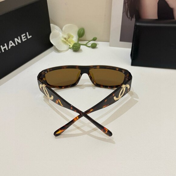 Chanel sunglasses square frame design versatile fashion style main image 5